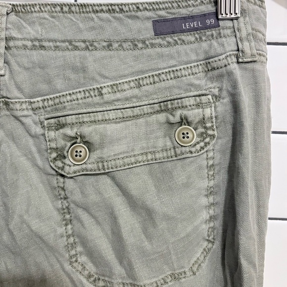 Anthropologie Level 99 Dayla Cargo Pants 29 - Picture 8 of 10